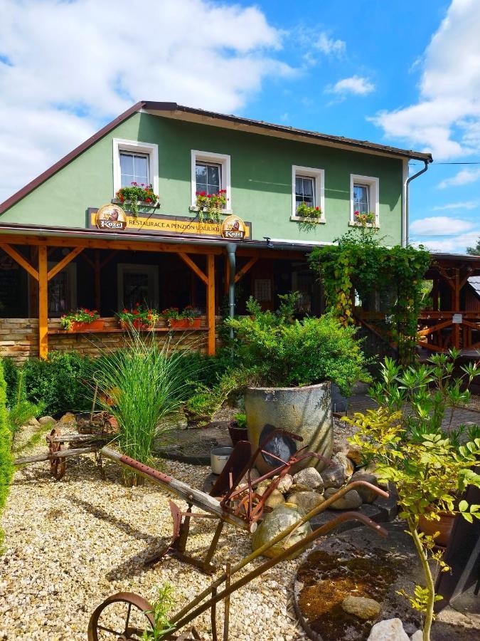 Restaurace A Penzion U Kuliku Raspenava エクステリア 写真